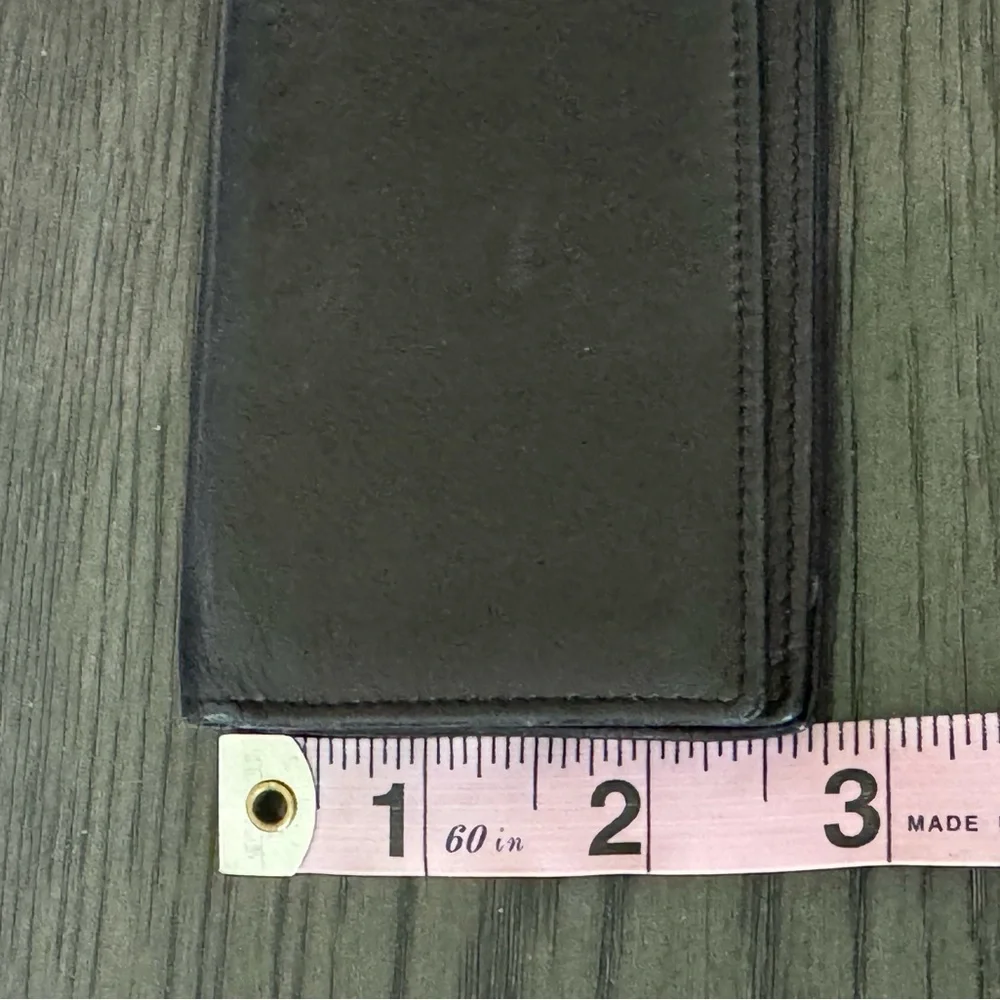 Bosca Black Wallet Nappa Leather Elegance